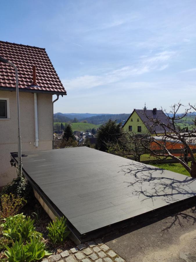 Ferienhaus Rodig Saechsischen Schweiz Saupsdorf Bagian luar foto